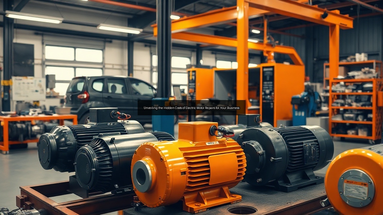 maintenance electric motor repair services energy efficiency repair costs motors